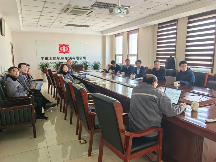 学院带队与中车太原公司进行科研合作交流